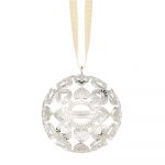 Συλλεκτική Silver-Plated Χριστουγεννιάτικη Μπάλα 2022