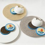 ECUME PLATINE Caviar Plate & Bell Cover