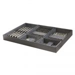 INFINI 36-piece Silver-Plated Flatware Set for 6 People with Large Storage Box