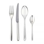 MOOD EASY - 24-Piece Silver Plated Flatware Set for 6 people