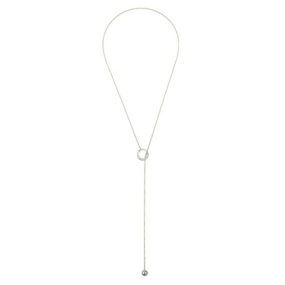 IDOLE Sterling Silver Lariat Necklace