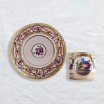 AUX PANIERS Litron cup & saucer