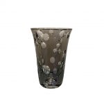 COMETE Crystal Vase - Grey