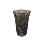 COMETE Crystal Vase - Grey