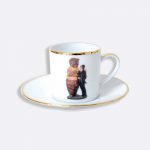 JEFF KOONS - BANALITY SERIES Set of 6 coffee cups 8 cl & saucers