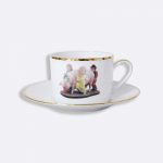 JEFF KOONS - BANALITY SERIES Set of 6 tea cups 15 cl & saucers