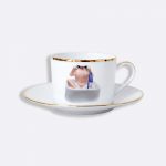 JEFF KOONS - BANALITY SERIES Set of 6 tea cups 15 cl & saucers