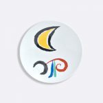 JOAN MIRO - A TOUTE EPREUVE Set of 6 salad plates 21 cm