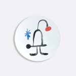 JOAN MIRO - A TOUTE EPREUVE Set of 6 salad plates 21 cm