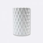 LEGENDE Vase in bisque porcelain H. 22 cm