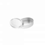 BONBONNIÈRE Silver Plated Οβάλ Κουτί ø: 4,5 εκ.