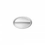 BONBONNIÈRE Silver Plated Οβάλ Κουτί ø: 4,5 εκ.