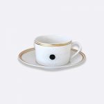 ABORO SARAH LAVOINE Set of 2 breakfast cups and saucers 25 cl