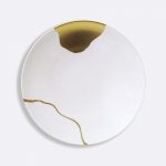 KINTSUGI SARKIS Set of 12 dinner plates