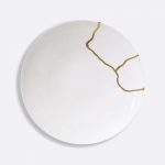 KINTSUGI SARKIS Set of 12 dinner plates