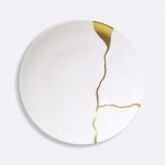KINTSUGI SARKIS Set of 12 dinner plates