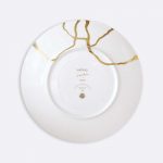 KINTSUGI SARKIS Set of 12 dinner plates