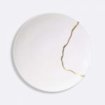KINTSUGI SARKIS Set of 12 dinner plates