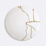 KINTSUGI SARKIS Set of 12 dinner plates
