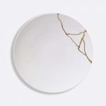 KINTSUGI SARKIS Set of 12 dinner plates