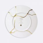 KINTSUGI SARKIS Set of 12 dinner plates