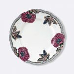 BRAQUENIÉ Set of 4 assorted dinner plates 26 cm