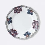 BRAQUENIÉ Set of 4 assorted dinner plates 26 cm