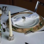 BABYLONE Silver Plated Candlestick