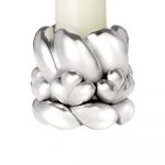 BABYLONE Silver Plated Candlestick