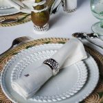 BABYLONE Silver Plated Napkin Ring