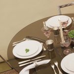 BABYLONE Porcelain Dessert Plate