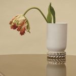 BABYLONE Small Porcelain Vase