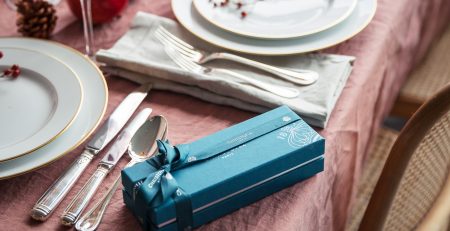 Christmas products by Christofle and Bernardaud