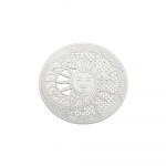 RÊVE COSMIQUE Set of 2 Silver-Plated Coasters