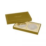 RÊVE COSMIQUE Set of 2 Silver-Plated Coasters