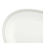 MALMAISON IMPÉRIALE PLATINUM Oval platter 38 cm