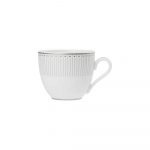 MALMAISON IMPÉRIALE PLATINUM Set of 2 Coffee Cups and Saucers Platinium Finish