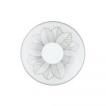 MALMAISON IMPÉRIALE PLATINUM Set of 2 Coffee Cups and Saucers Platinium Finish