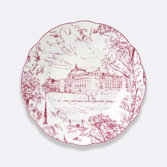 TOUT PARIS Set of 6 assorted dinner plates 26 cm - Image 4