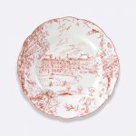 TOUT PARIS Set of 6 assorted dinner plates 26 cm