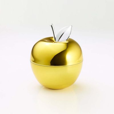 GOLDEN DELICIOUS Πορσελάνινο Μπολ με Καπάκι - Κίτρινο