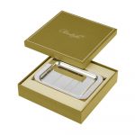 GRAPHIK Silver-plated Rectangular Tray - 10 x 15 cm