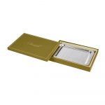 GRAPHIK Silver-plated Rectangular Tray - 22 x 16 cm