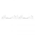 MOOD SKYLINE 24-Piece Silver-Plated Flatware Set - NEW YORK
