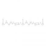 MOOD SKYLINE 24-Piece Silver-Plated Flatware Set - PARIS