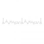 MOOD SKYLINE PARIS Σετ 6 Silver-Plated Κουτάλια Espresso
