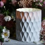 LEGENDE Jar 17.5 cm + candle home fragrance "Rose Pure" 1800 gr