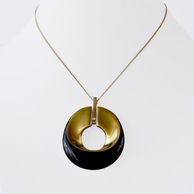 ALBA Pendant Μαύρο & Χρυσό