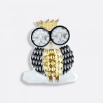BE BOLD OVER BY IRIS APFEL Chouette Noir Pin