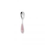 TALISMAN Silver-Plated Baby Spoon - Rose Quartz